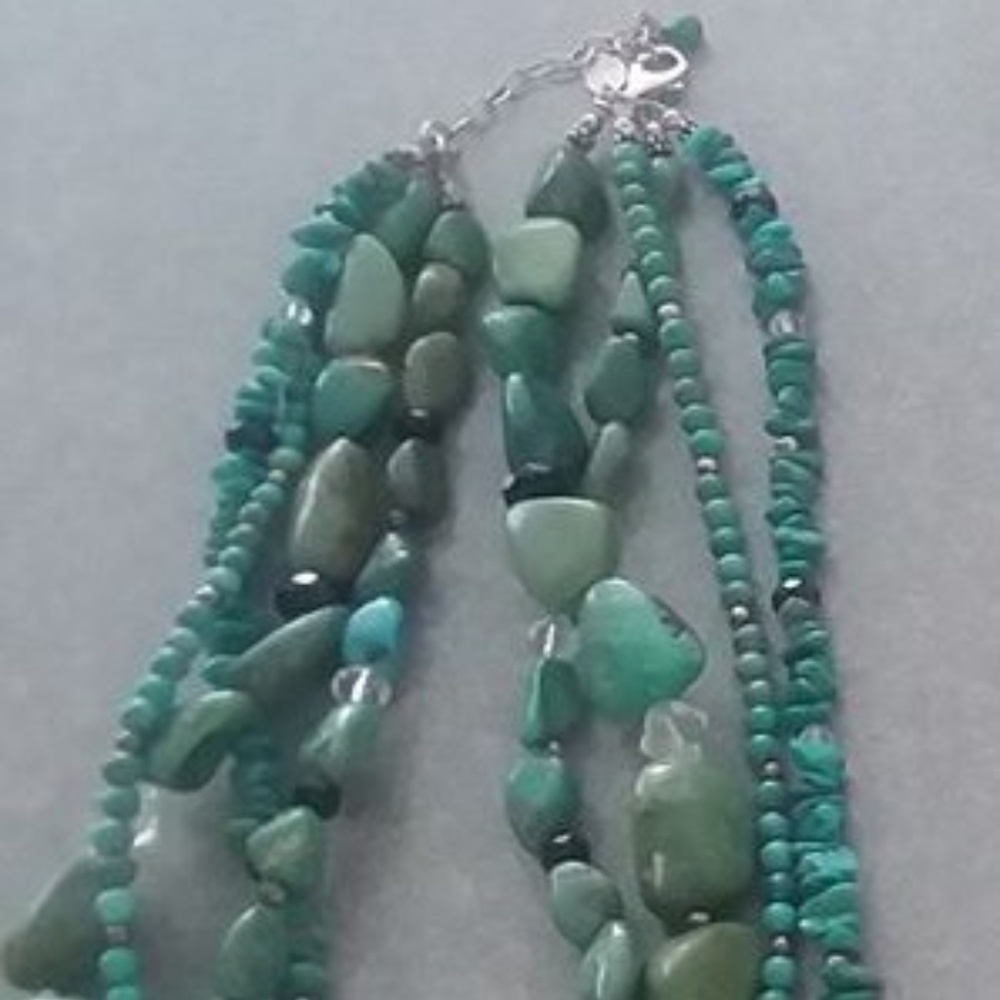 Silpada Sterling Silver Turquoise Necklace - Picture 2 of 2